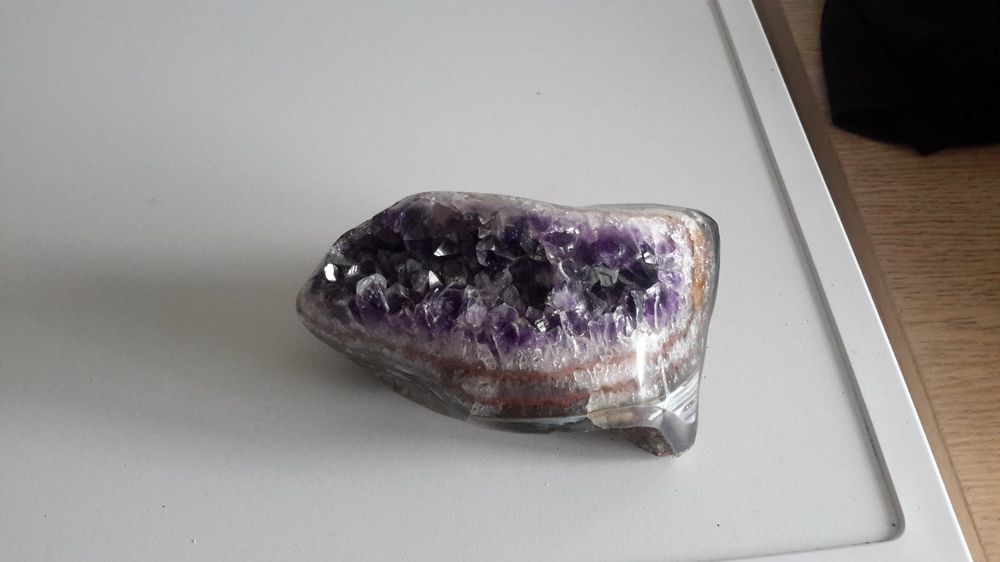 géodes d'améthyste avec agathe 1kg200 (Neu (gemäss Beschreibung)) in ...