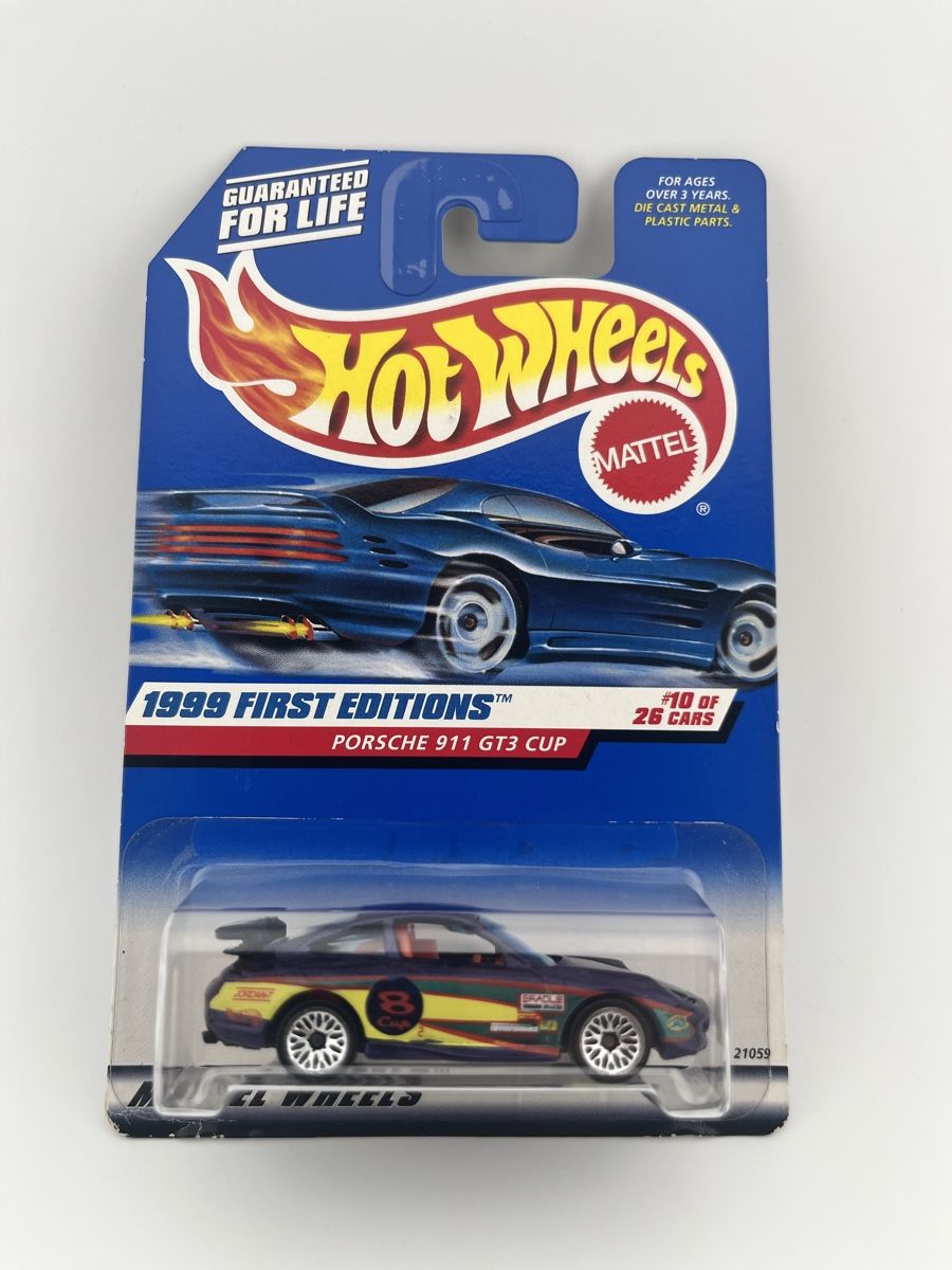 Hot Wheels Modellini d'auto: Hot Wheels Porsche 911 GT3 Cup – Nuovo e nell'imballaggio originale da Rupperswil venduto da Lennox86 1