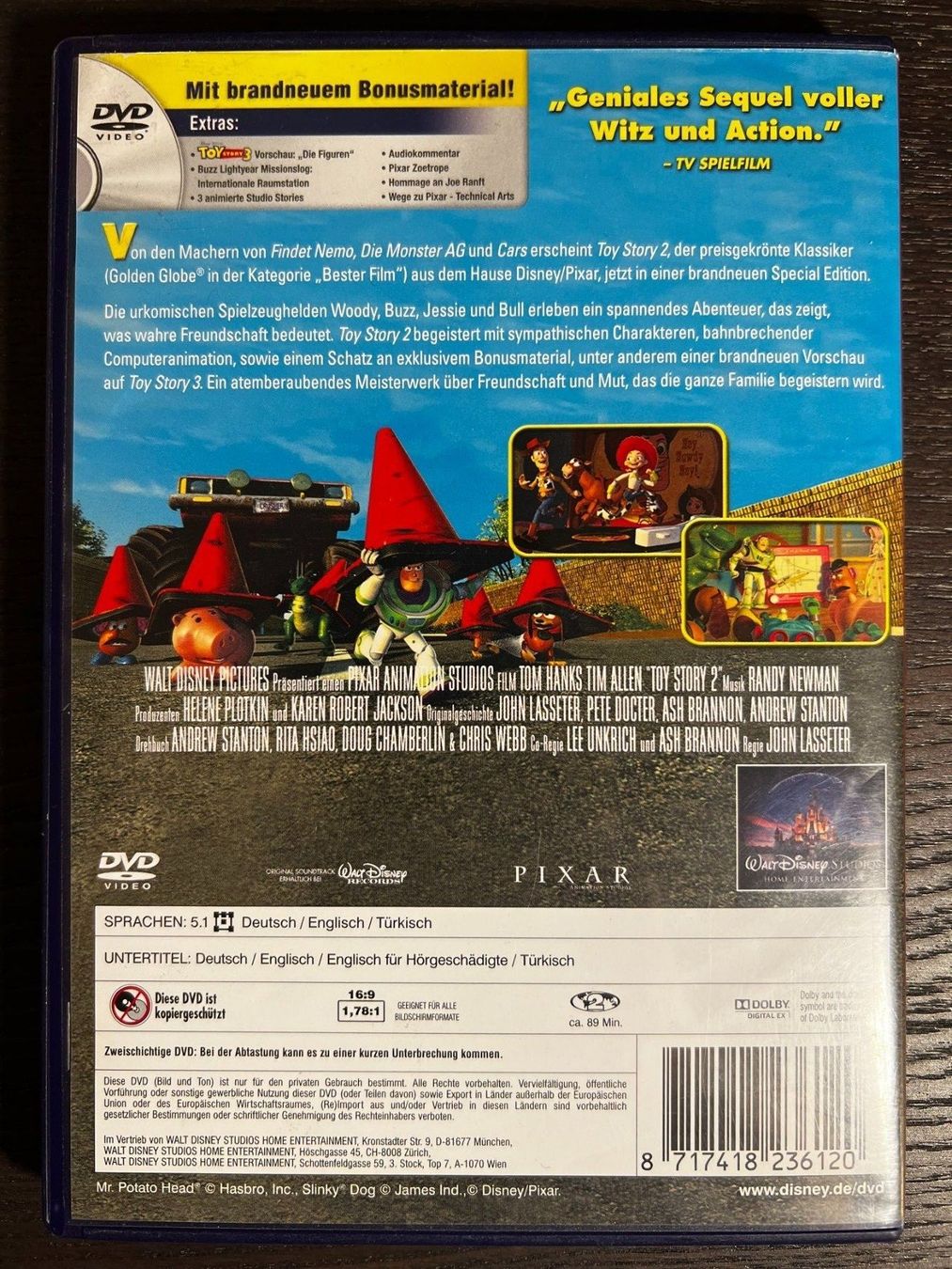 Alle DVDs: Toy Story 2 – Gebraucht aus Zürich von FilmFreunde 1