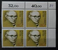 Deutschland-Mi 1237 Viererblock ** (6)