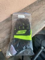 Handschuhe MX S-Line schwarzi gelb fluo CE-geprün
