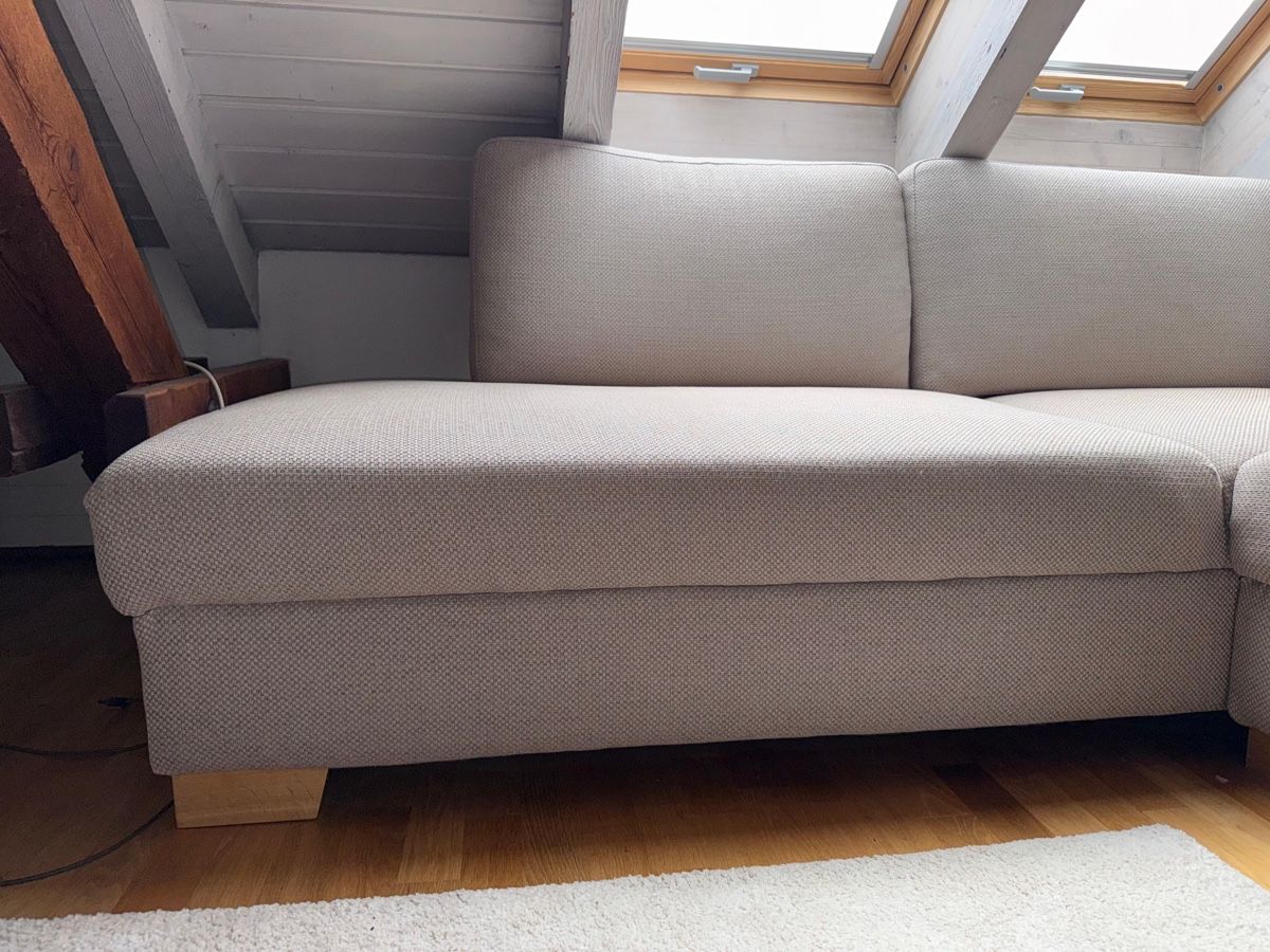 Ikea Divani: Ecksofa beige/sandfarben – Usato da Zürich venduto da cfr_7cdg 3