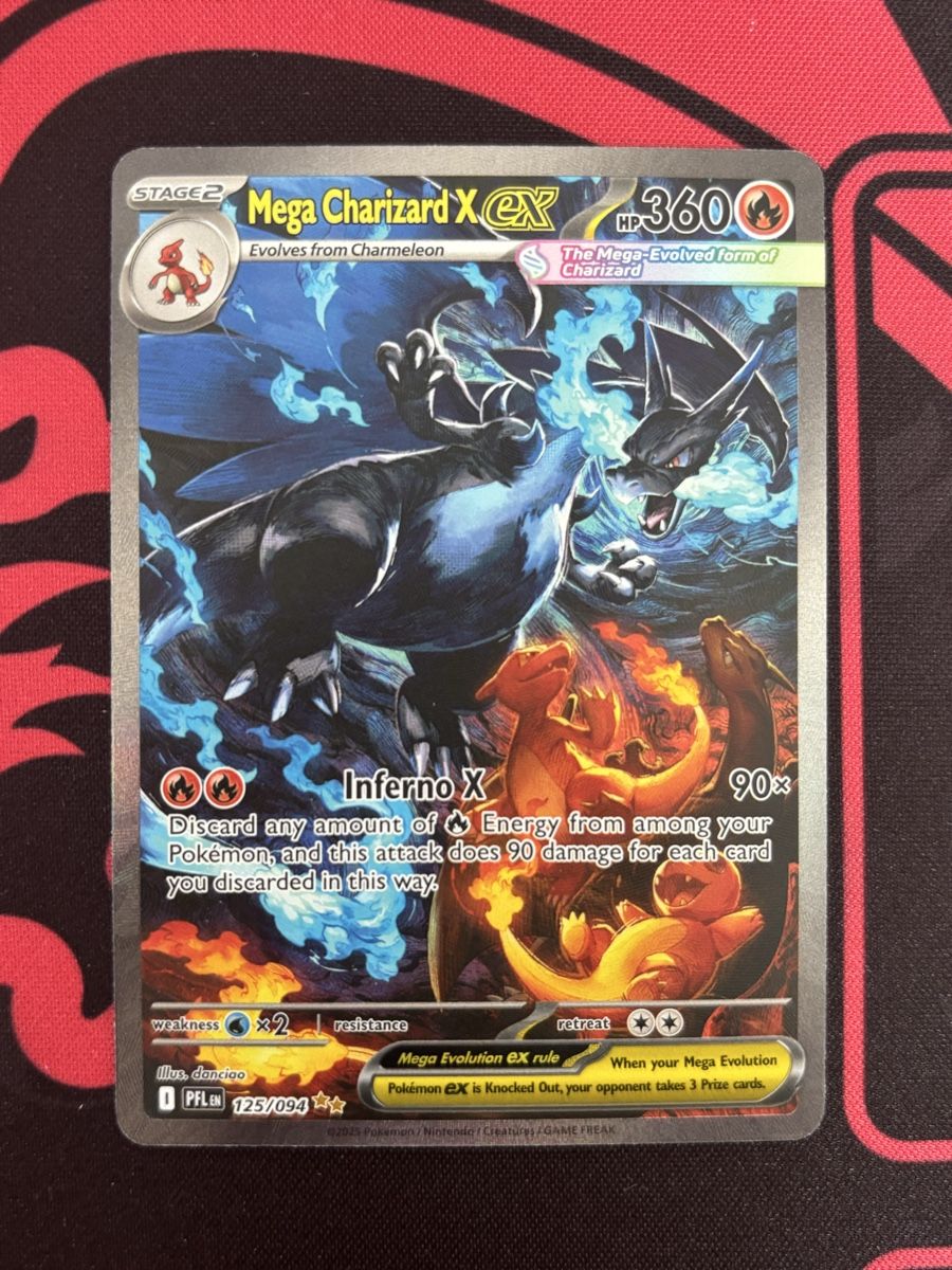 Pokémon Sammelbilder & Trading cards: Mega charizard X ex 125 Pokémon EN – Gebraucht aus Regensdorf von HOLO_LEGENDS