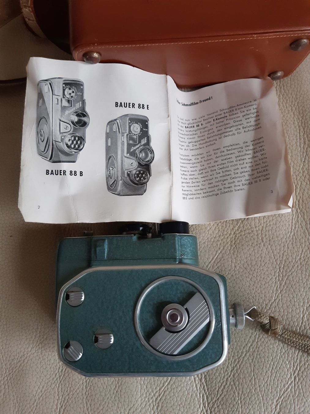 Fotocamera: Schmalfilmkamera Bauer 88E – Usato da Uster venduto da mos_8klm