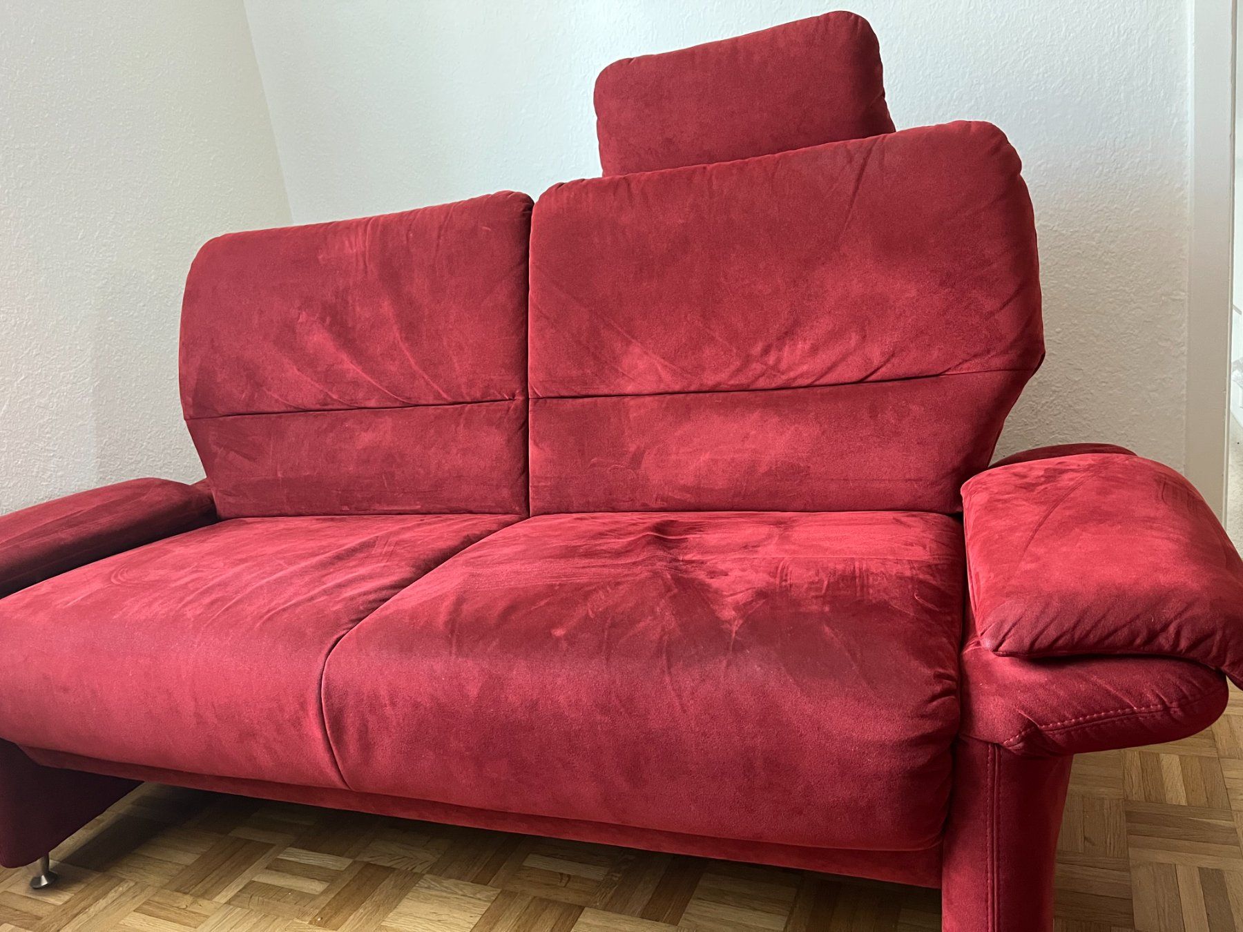 Sofas: Zwei 2-Sitzer weinrot Sofas von FM Munzer – Gebraucht aus Zollikofen von KaiP01 2