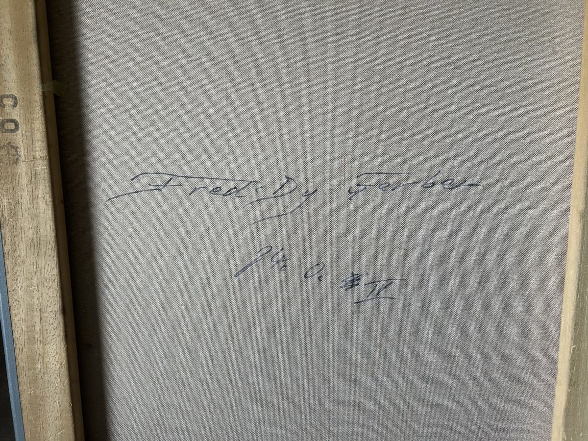 Gemälde: Gemälde, Original Ölgemälde von Freddy Gerber – Gebraucht aus Glarus von KunstWerkEr-LS87 7