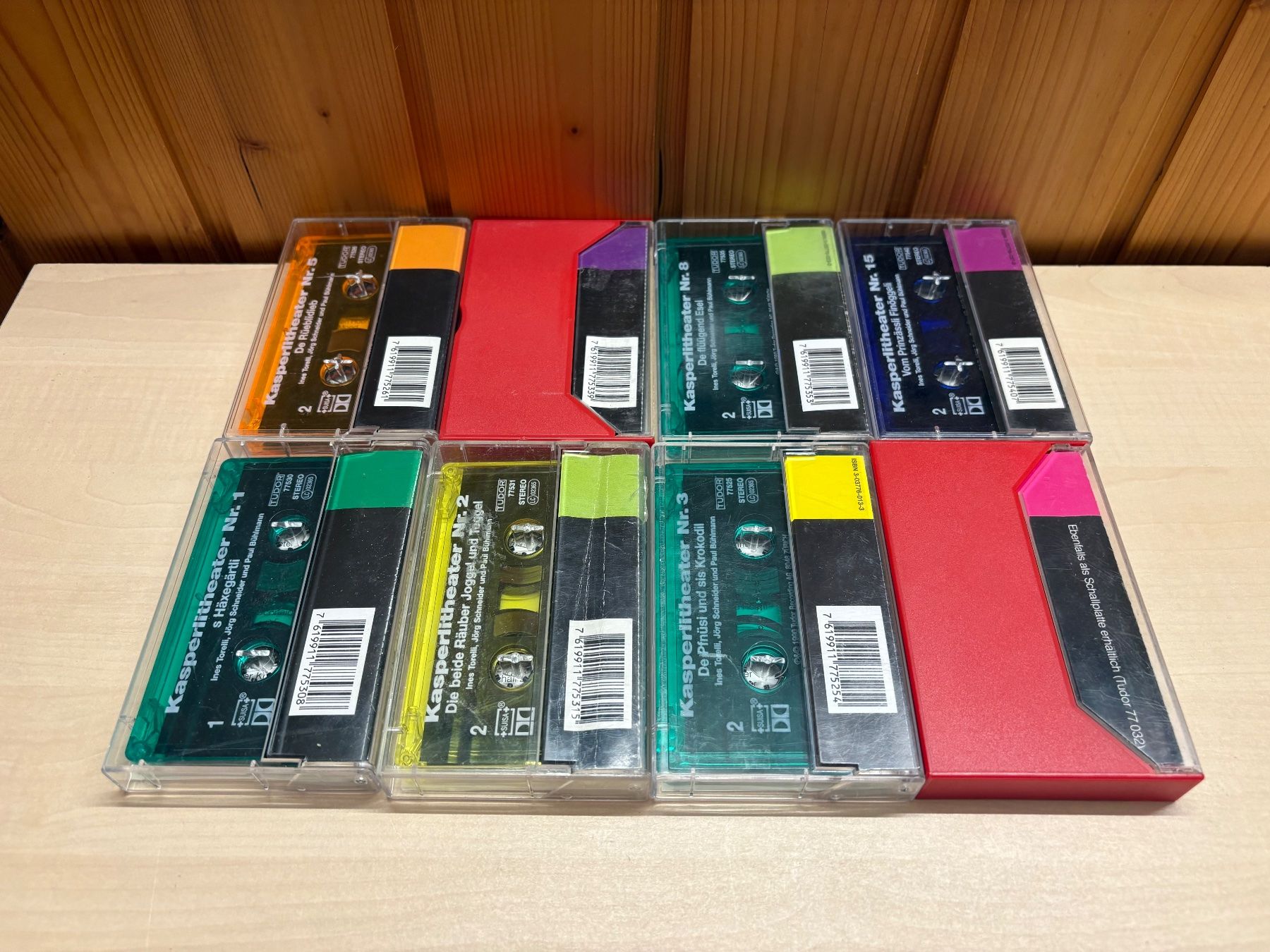Kompaktkassetten: Kasperlitheater Kassette / 8 Stk. – Gebraucht aus Rümligen von Sibill 1