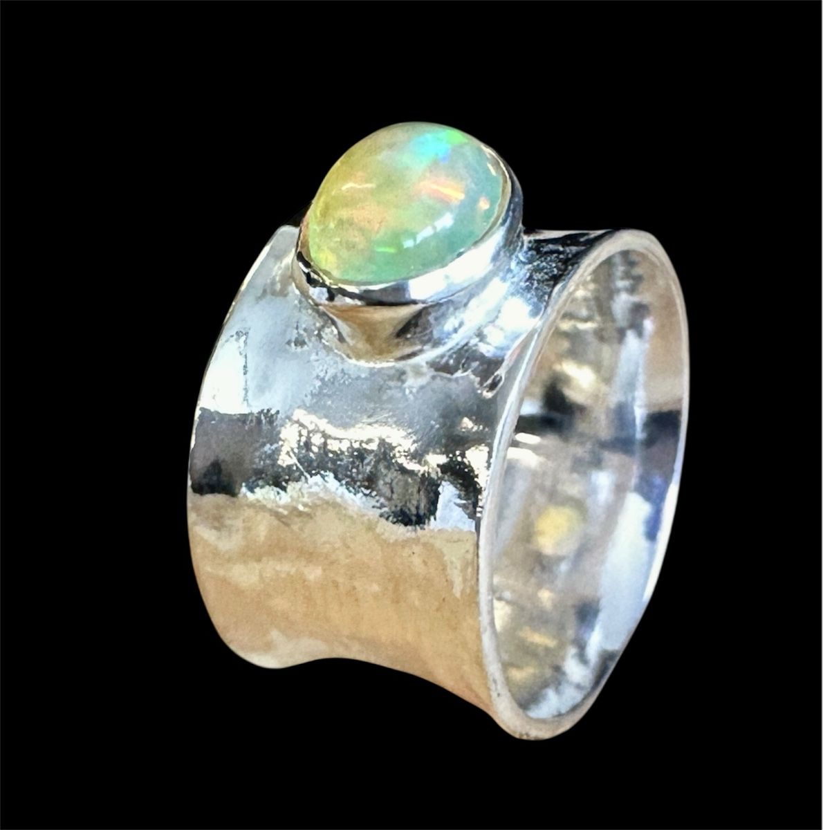 Anelli: Opalring versch. Grössen – Nuovo e nell'imballaggio originale da Niederglatt ZH venduto da Silberschmuck-design 1