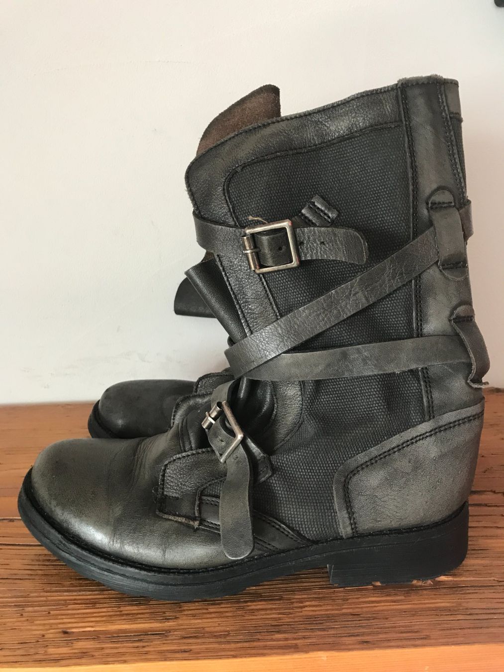 Steve Madden Scarpe da donna: Stiefel Leder Steve Madden, Gr. 37/38 – Usato da Amriswil venduto da Egoldi