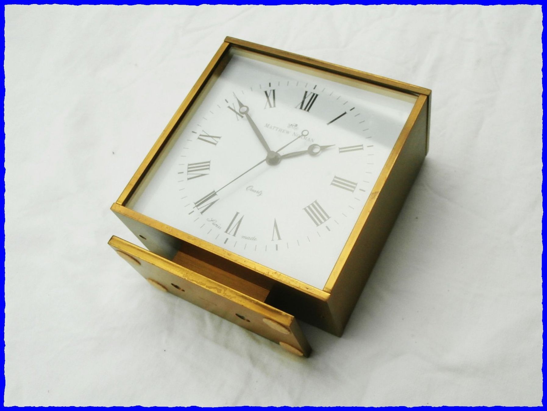 Orologi da terra & Orologi da parete: MATTHEW NORMAN  - edle massive Tischuhr - Quartz – Usato da Worblaufen venduto da Re_mo81 5