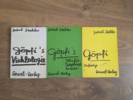 Bücherpaket Göpfi von Jakob Stebler (3 Stk)