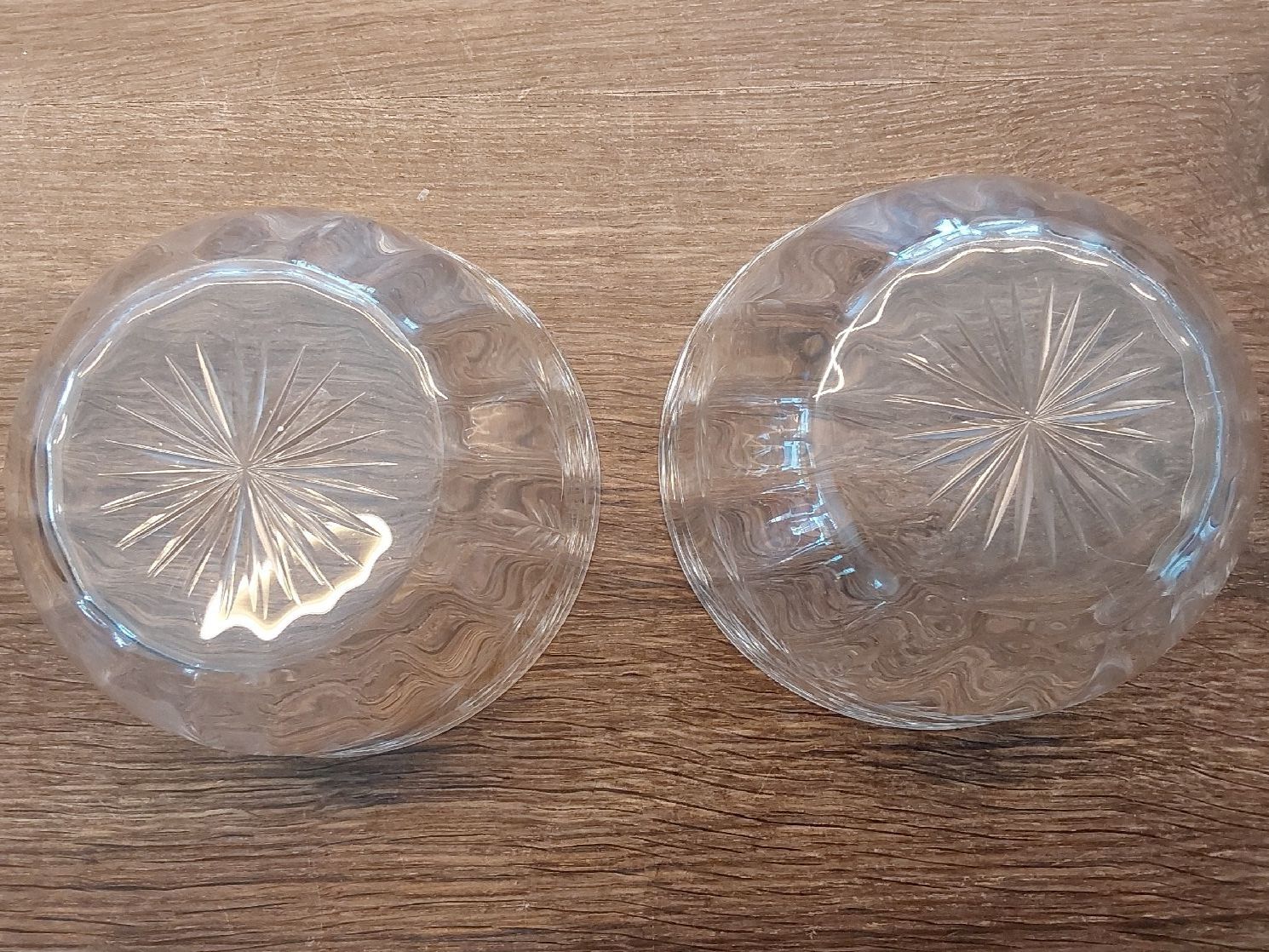 Ciotole: 2 Stück Glasschäli geschliffen – Usato da Köniz venduto da scopello12 2