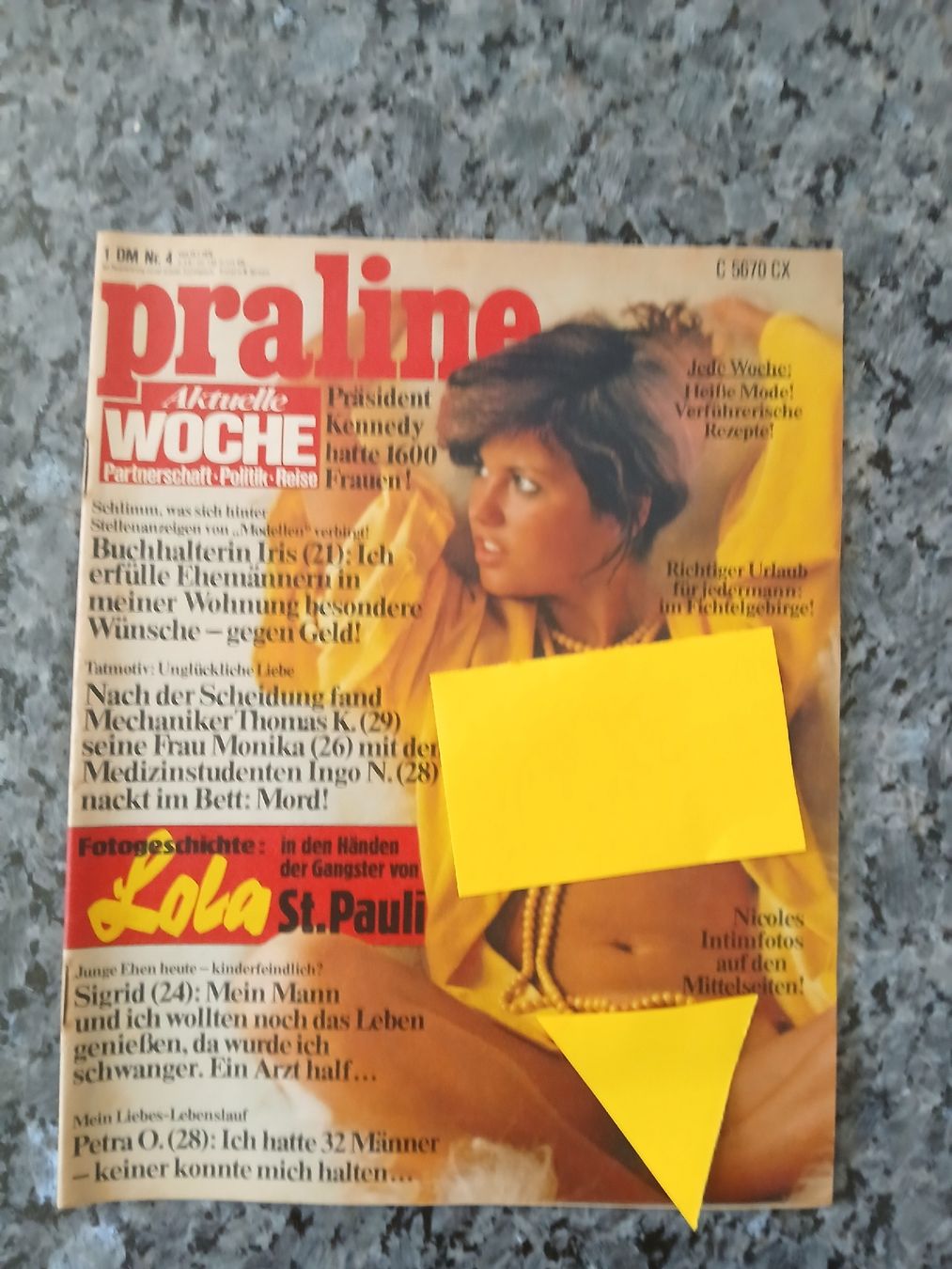 Zeitschriften & Magazine: Praline Nr. 4 vom 15.1.1976 – Gebraucht aus Hägendorf von Yahuhu01