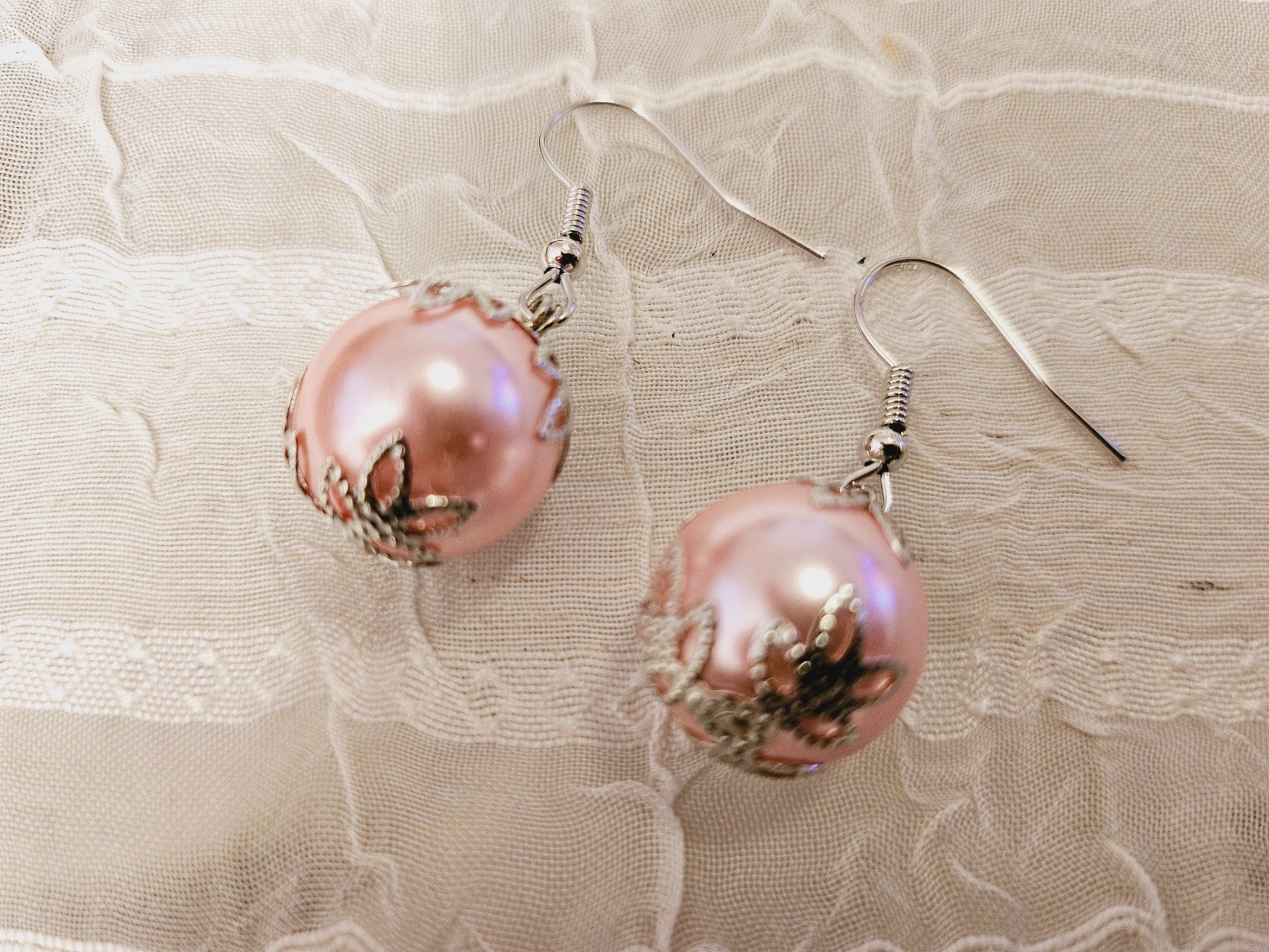 Boucles d'oreille: Ohrringe aus Glasperlen – Neuf (Voir description) à Dietikon par Eleda 2