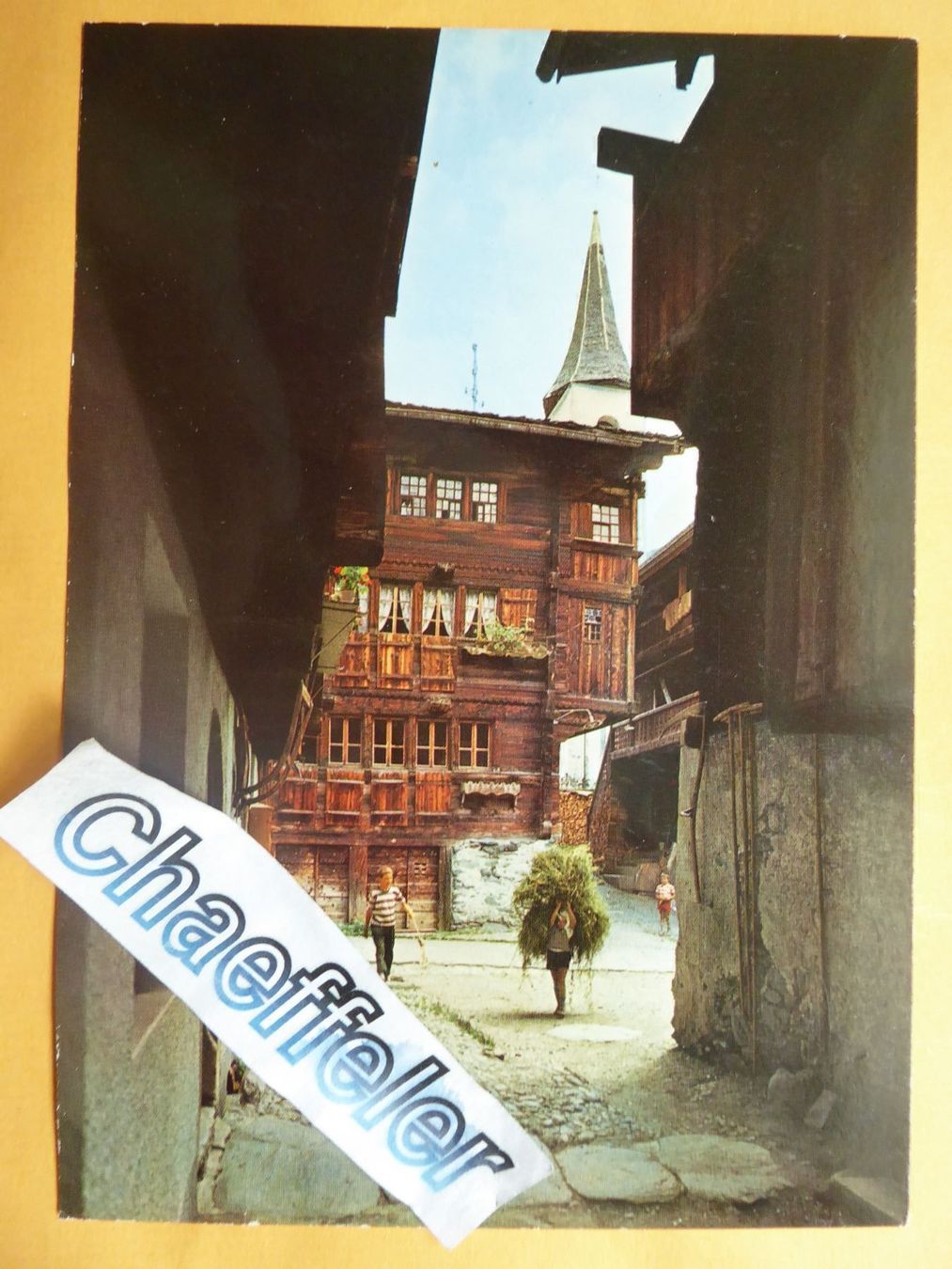 Cartoline postali: Kippel im Lötschental, Dorfpartie – Nuovo (secondo la descrizione) da Zürich venduto da Chaeffeler
