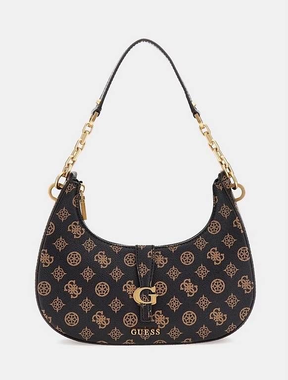 Borse da donna: GUESS KUBA TOP ZIP SHOULDER BAG – Usato da Basel venduto da SellbyD