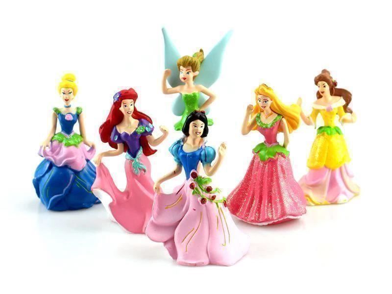 Bambole: Figurines Princesses lot de 6 pièces – Nuovo e nell'imballaggio originale da Gurmels venduto da Swisspod 2
