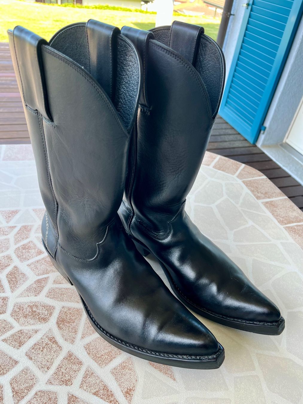 Harley-Davidson Scarpe da uomo: Harley Davidson Stiefel Gr. 44 – Usato da Hitzkirch venduto da Pe3 1