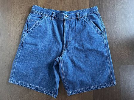 Uniqlo Jeansshorts, XL, Dunkelblau