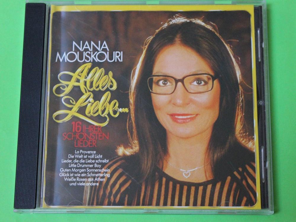 Nana Mouskouri Alles Liebe 16 Ihrer SchÖnsten Lieder Cd Kaufen Auf Ricardo 9695