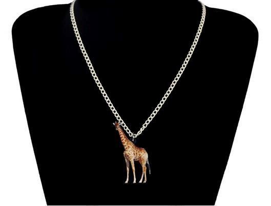 Ketten: ACRYL HALSKETTE GIRAFFE NEU – Neu und originalverpackt aus Bad Ragaz von Schtupsi 1