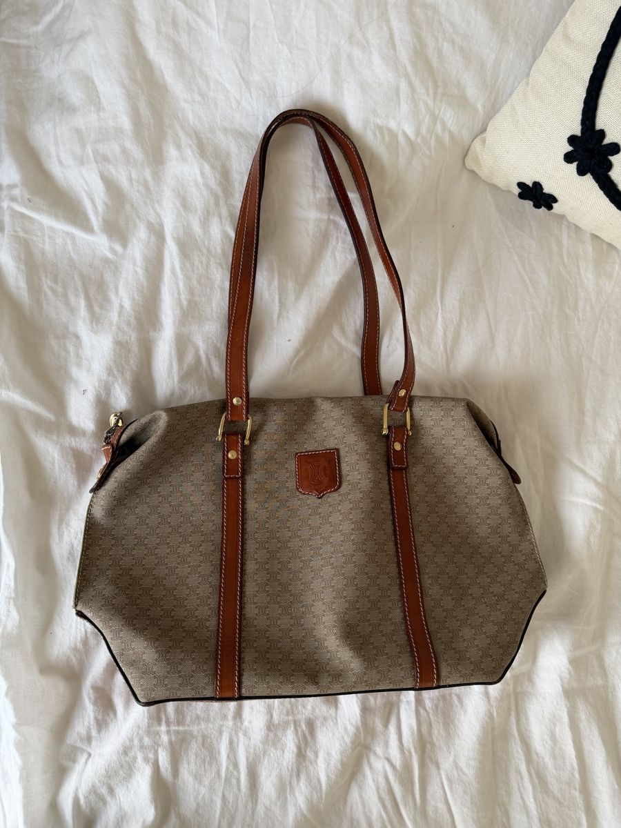 Celine Taschen für Damen: Sac de voyage vintage Celine Macadam – Gebraucht aus Lausanne von marinemtr 7