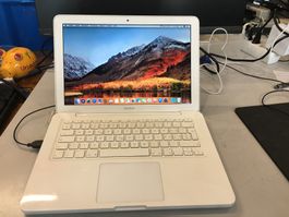 MacBook 13" HighSierra Core2Duo Late2009. Funktioniert gut!