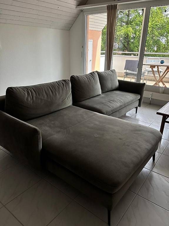 Divani: Ecksofa, Stoff Alcantara, 280 cm – Usato da Zollikon venduto da dpa_tg7x 4