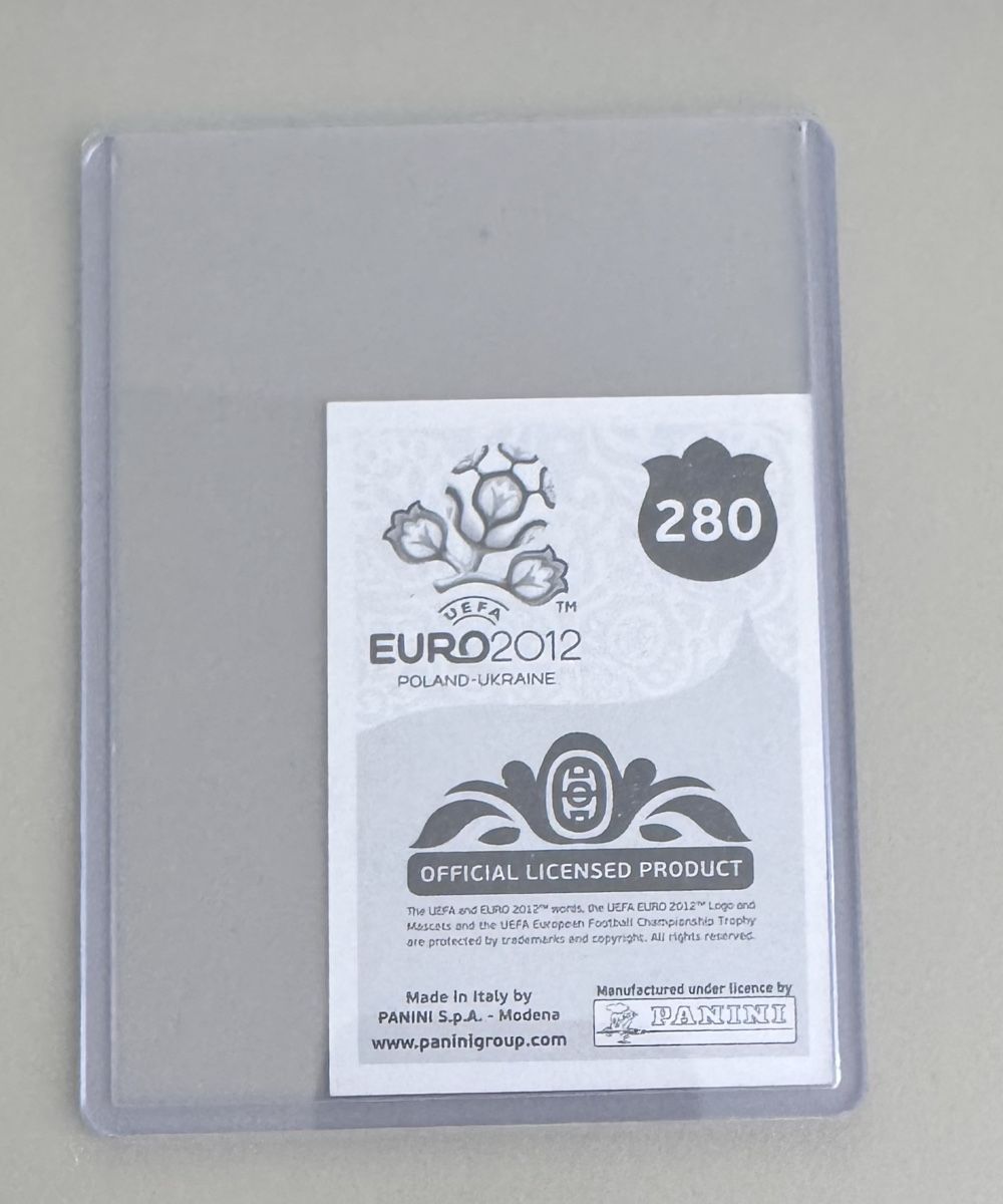 Panini Carte collezionabili: Panini EURO 2012 Cristiano Ronaldo – Usato da Emmen venduto da Panininho 1
