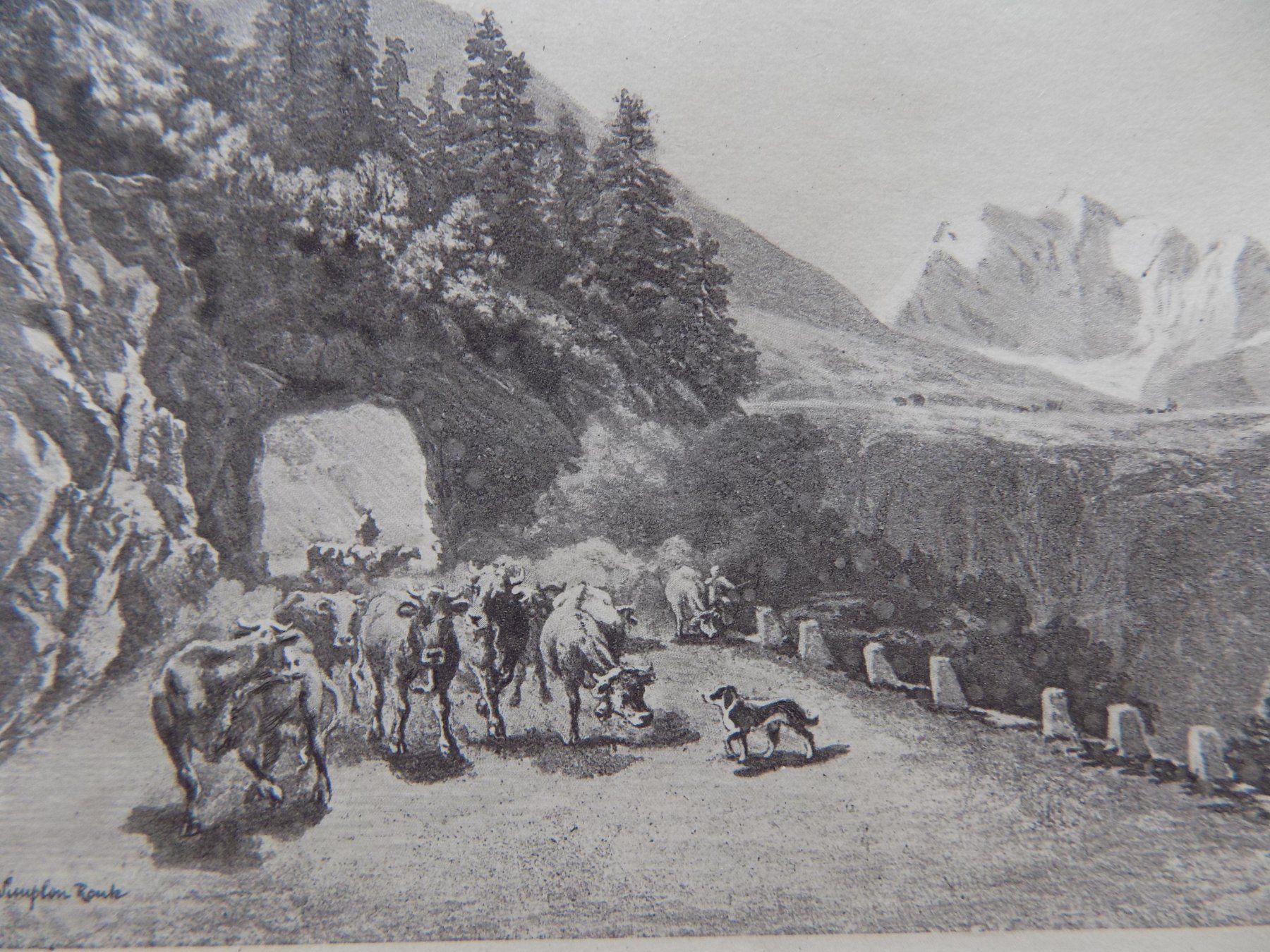Gravures: Caploch Simplon Route – D'occasion à Risch par Rischli15 3