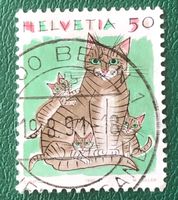 Nr.790 mit VollStempel Katzen 1990 Bern  