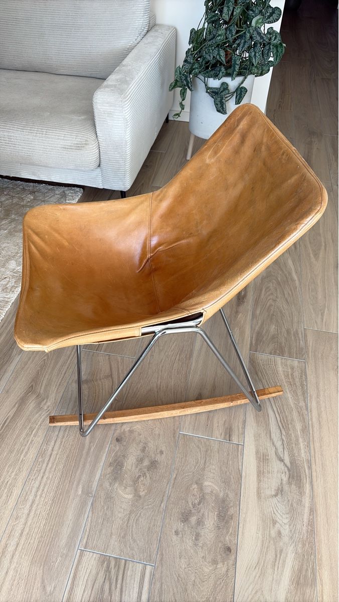 Poltrone: Fauteuil à bascule - PIERRE GUARICHE – Usato da Nyon venduto da chanlou.v