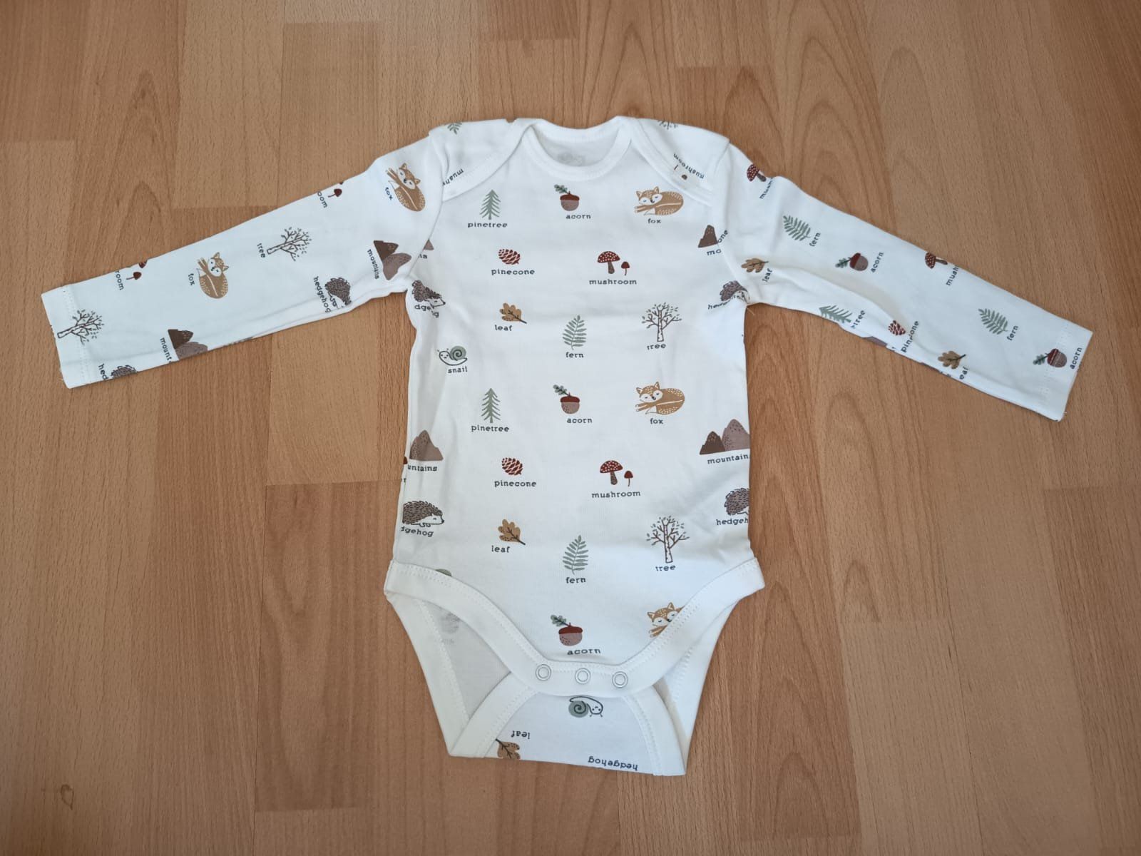 C&A Biancheria intima: 4 C&A Bodys Gr. 74 Waldtiere NEUWERTIG – Nuovo (secondo la descrizione) da Mellingen venduto da lor_2twl 3