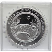 Samoa 5 Dollar 2024 Silver 1oz. Proof Stachelrochen