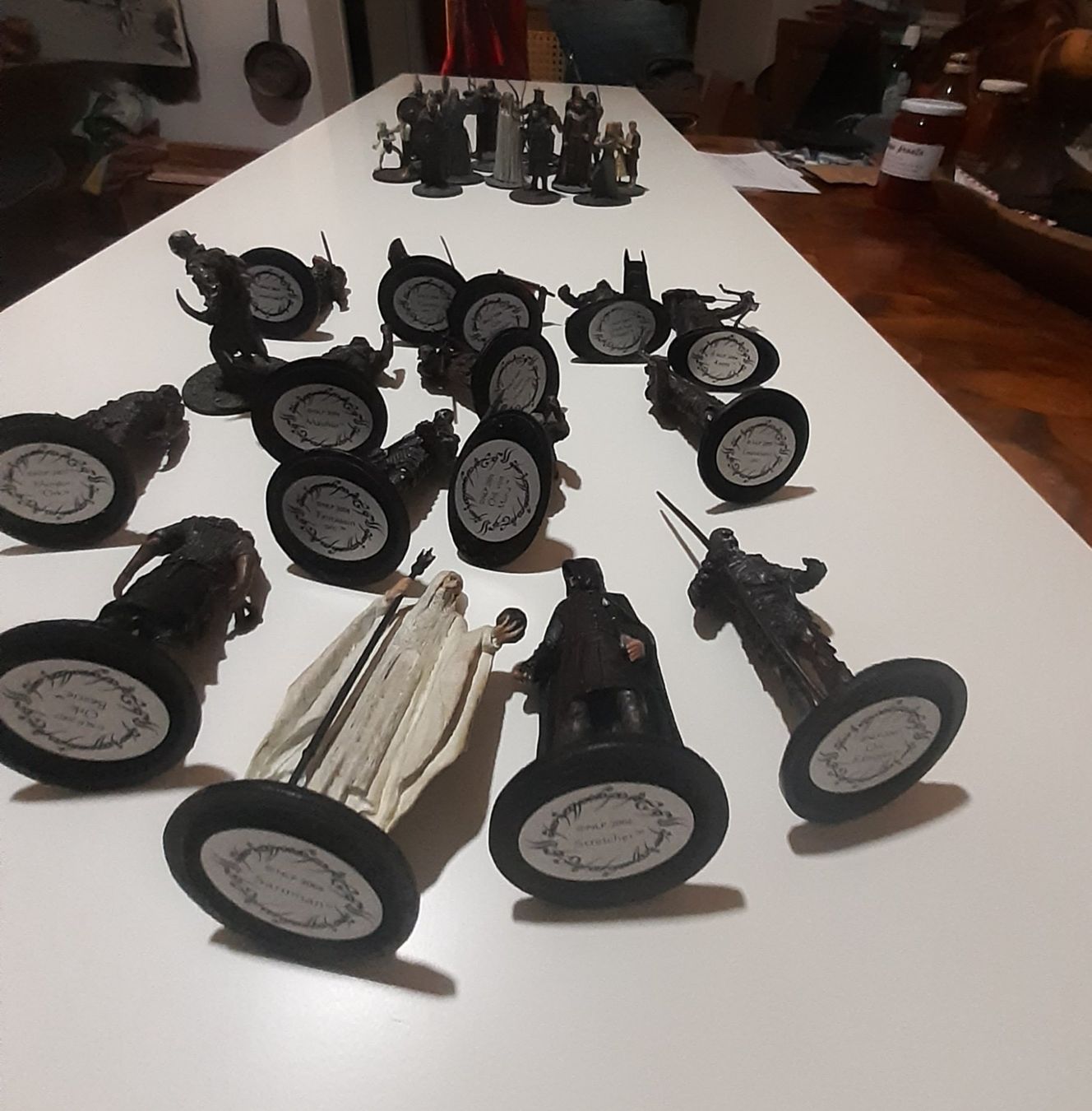 Statuette: Herr der Ringe Zinn Figuren – Nuovo (secondo la descrizione) da Aarburg venduto da zumzeus 3