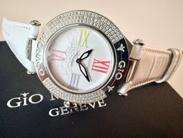 GIO MONACO Genève *Mandolino* partial diamond set -SRP €1990