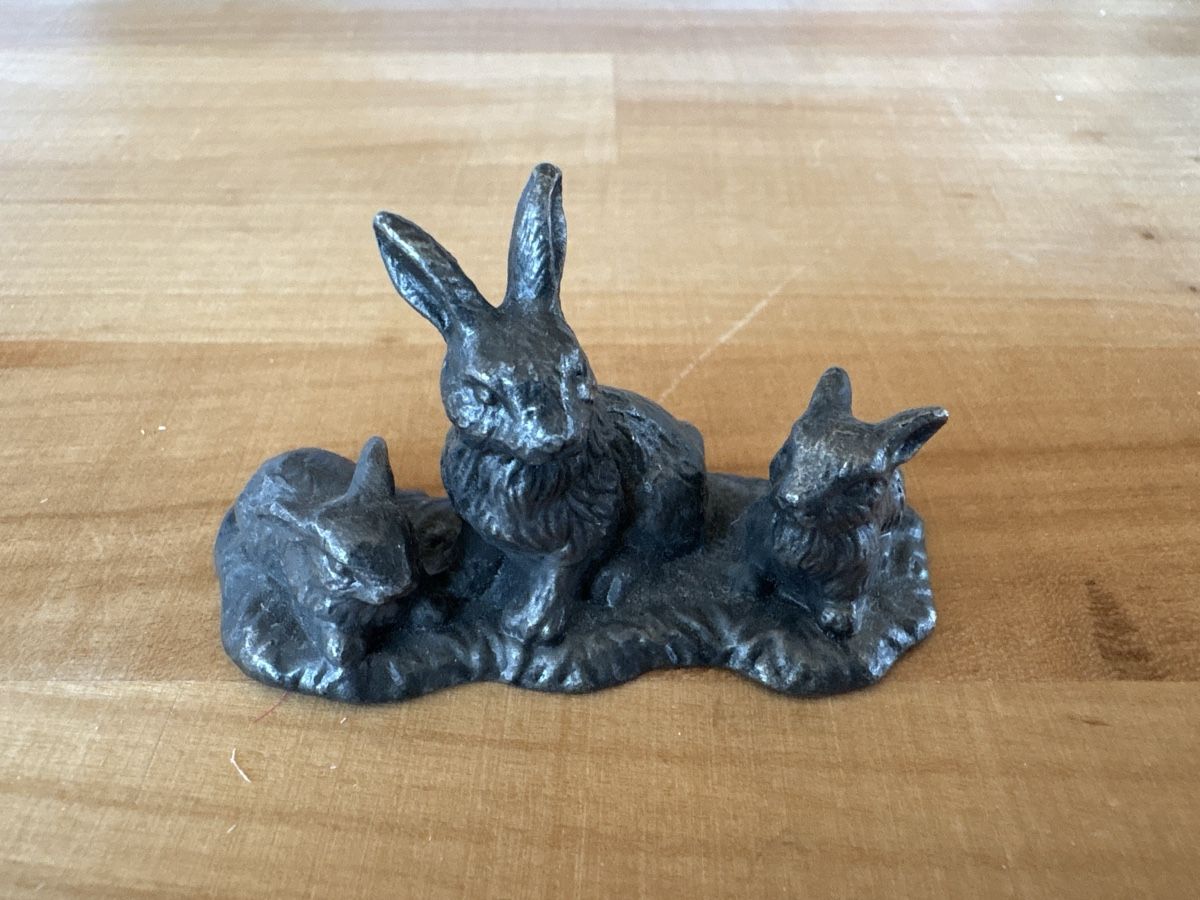 Tutte le decorazioni: Zinn Figur Hasen – Usato da Rümlang venduto da SchumBru10