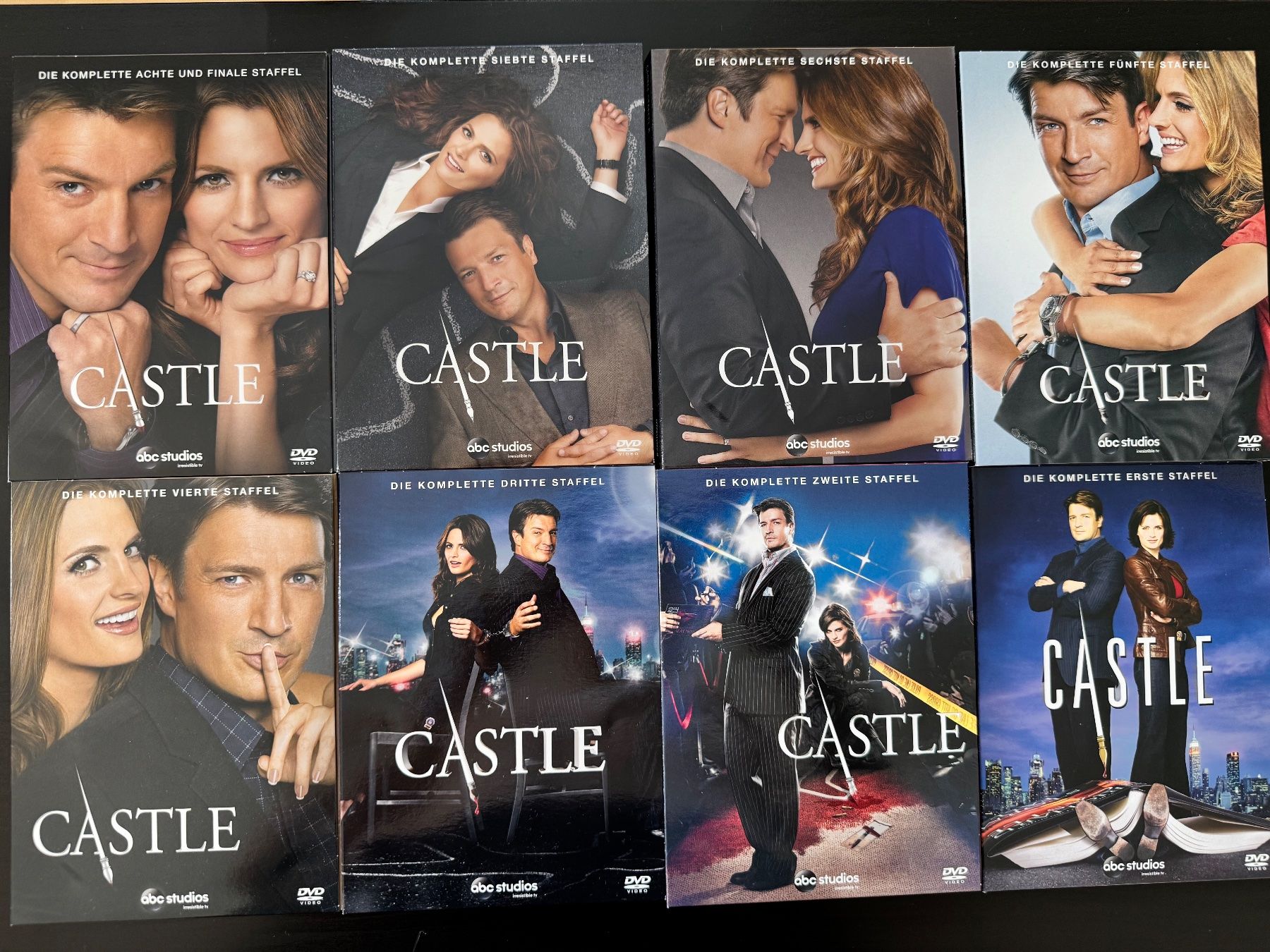 Tutti i DVDs: Castle komplette Serie DVD als Box – Usato da Löhningen venduto da santafe06 2