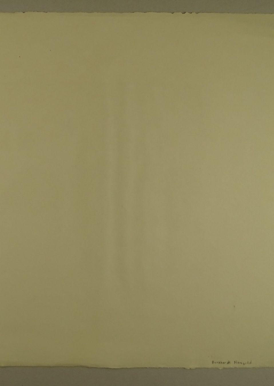 Grafica & Litografie: BURKHARD MANGOLD: HAUSKONZERT, LITHOGRAPHIE – Usato da Grüningen venduto da Kartensammler 9