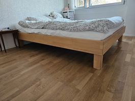 Bettgestell mit Rost von Möbel Pfister