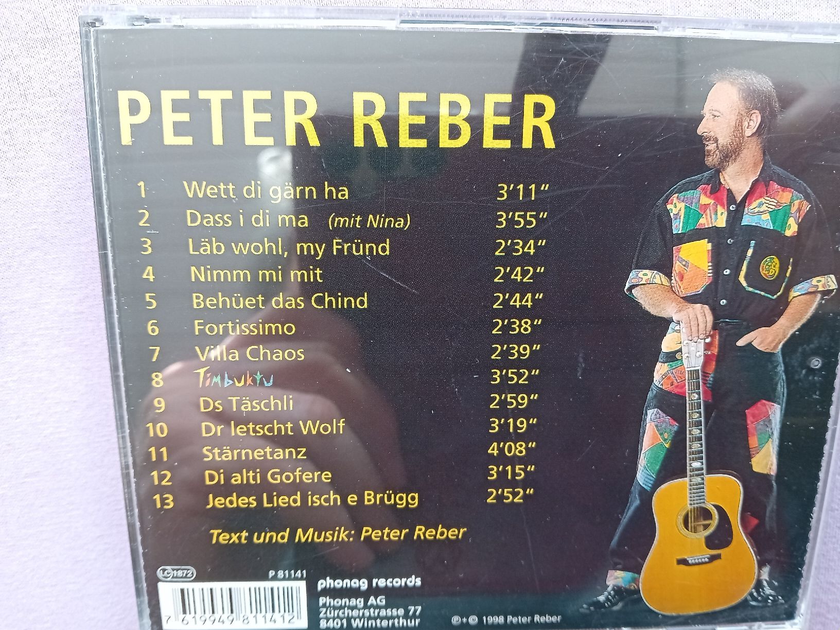 CDs: CD Peter Reber, Timbuktu – Gebraucht aus Witterswil von hele04 1