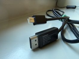 Lenovo miniDP auf DisplayPort Kabel 2m (03X6596)