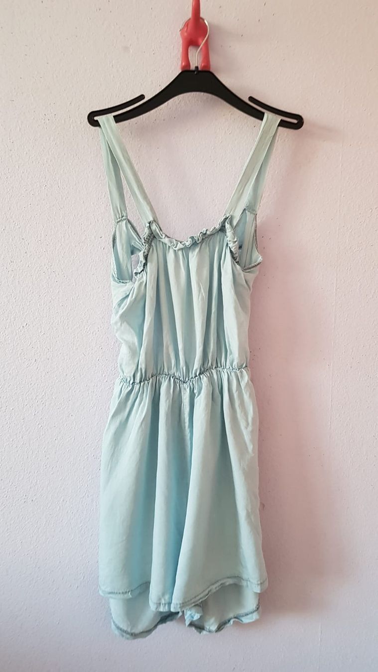 Tute: Combinaison short motif jean dos nu taille M – Nuovo (secondo la descrizione) da Versoix venduto da aline_b