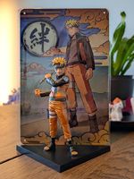 Naruto Figur und Metallplate [Ultimate Ninja Storm 3]