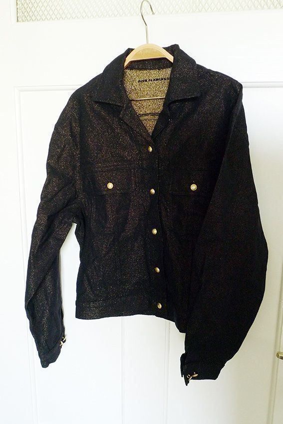Giacche: Jacke / Blazer schwarz-gold – Nuovo (secondo la descrizione) da Zürich venduto da Supetar 3