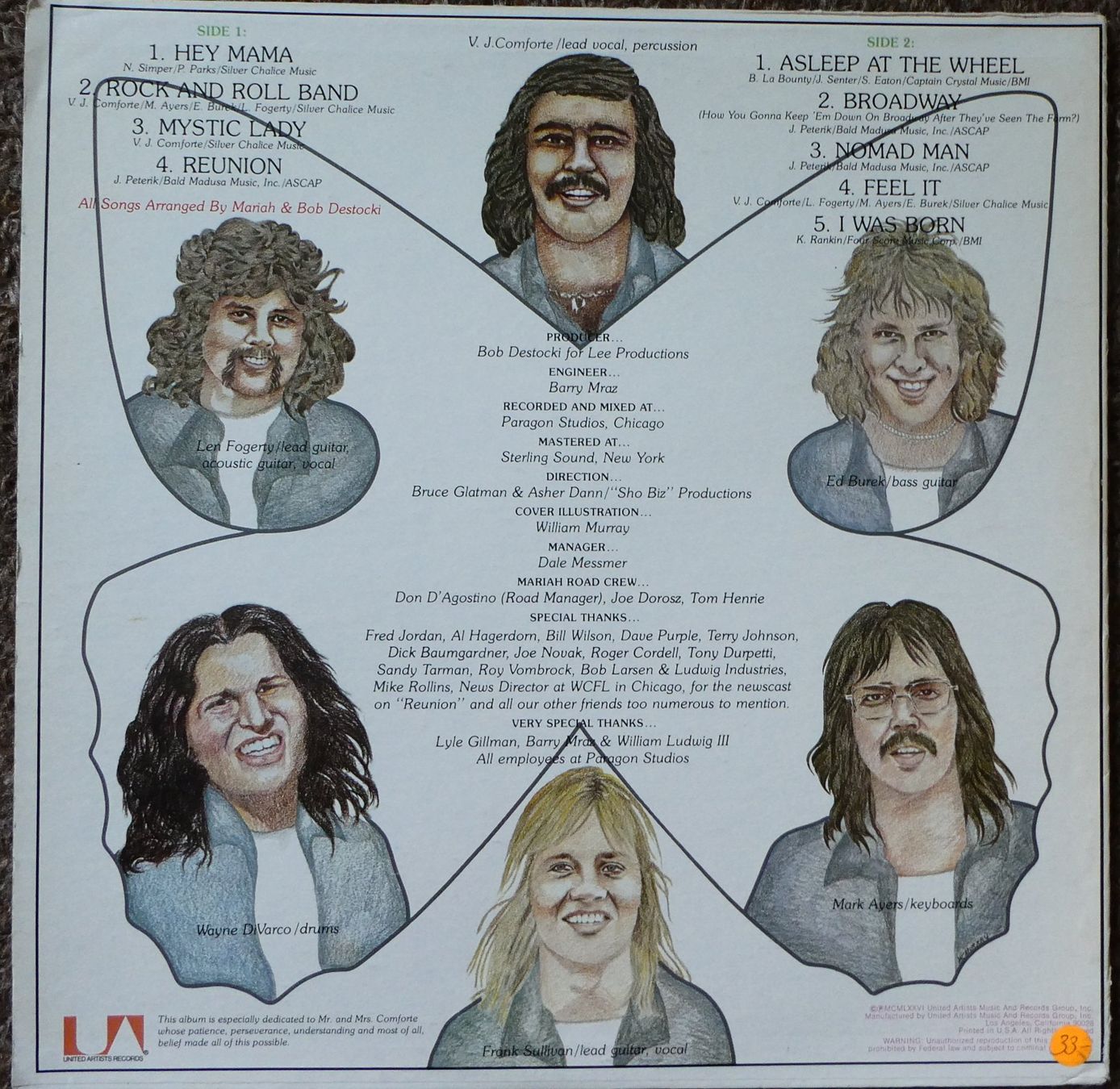 Dischi in vinile: Mariah - Mariah – Usato da Jegenstorf venduto da Ak50 1