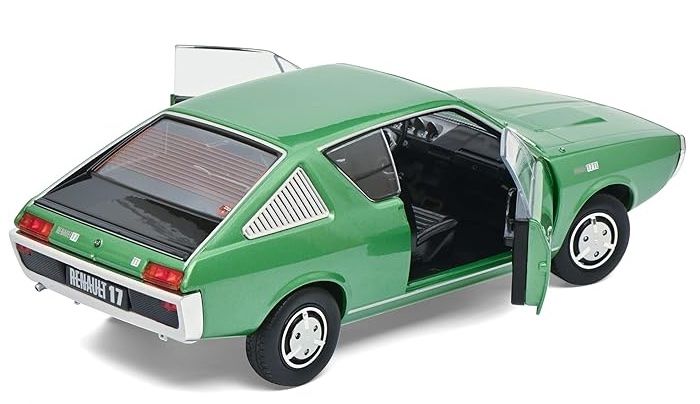 Renault Modellini d'auto: Renault 17  grün Solido 1:18 – Nuovo e nell'imballaggio originale da Luzern venduto da aa43modelcars-Luzern 2