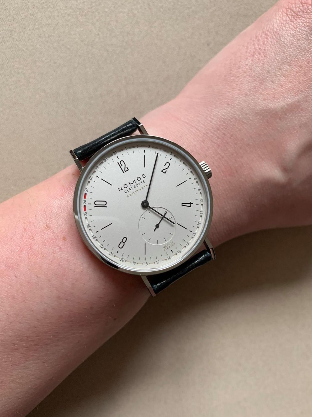 Nomos Orologi: NOMOS TANGENTE 180 – Nuovo e nell'imballaggio originale da Triesen venduto da hor_6kx9