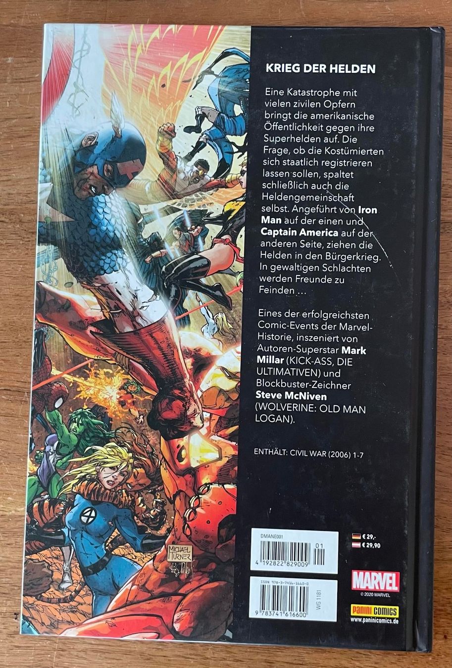 Comics: Marvel Comic-Buch "Civil War", hard back – Gebraucht aus Winterthur von  1