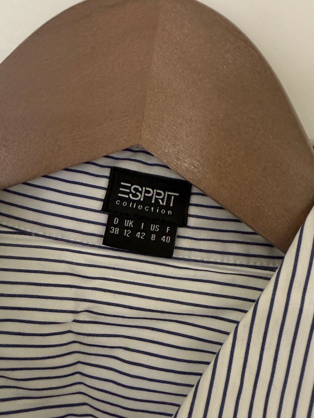 Esprit Camicette: Bluse, weiss-blau gestreift, Esprit, Grösse 38 – Usato da Luzern venduto da mic_fdf2 1